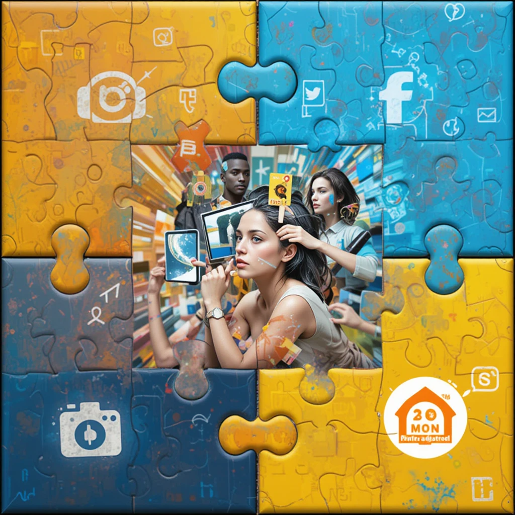 The Social Media Success Puzzle