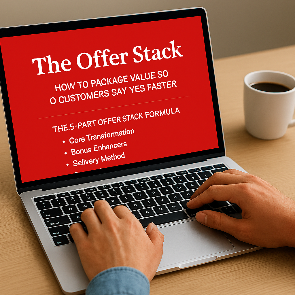 sales - the offer stack